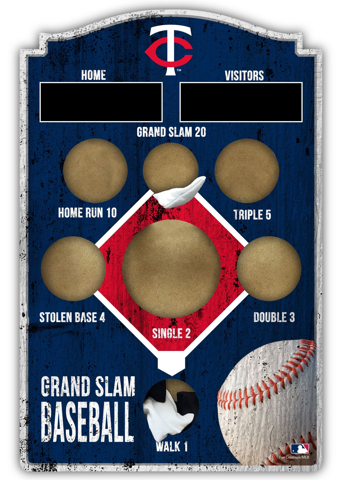 Minnesota Twins Baseball Bean Bag Toss