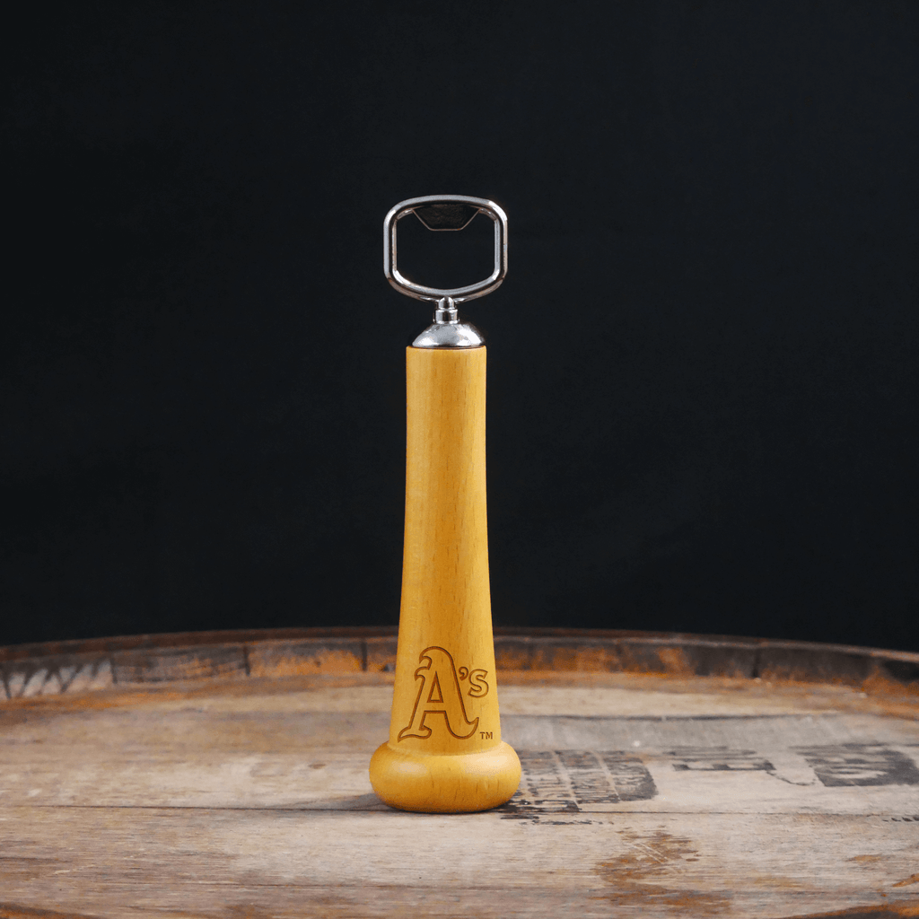 Oakland Athletics "A's" Season Opener™ | Baseball Bat Handle Bottle Opener