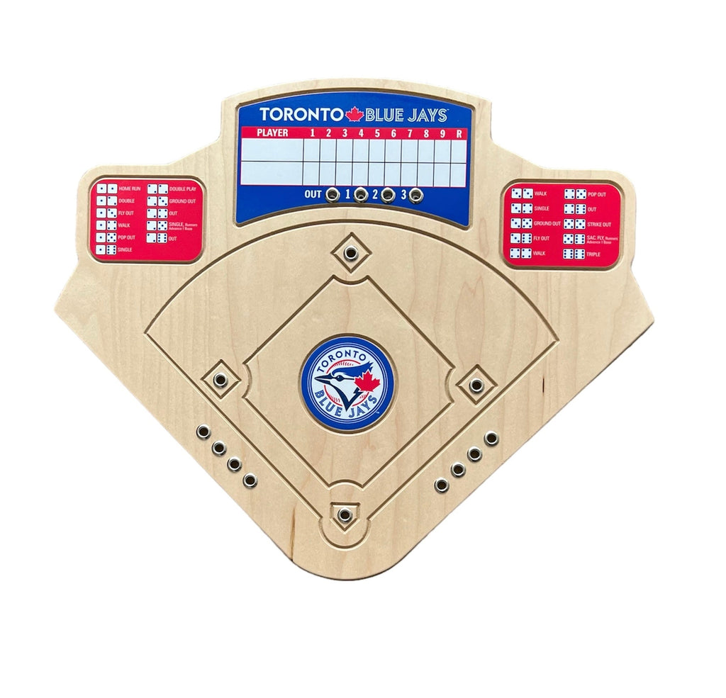 Toronto Blue Jays Baseball Board Game with Dice