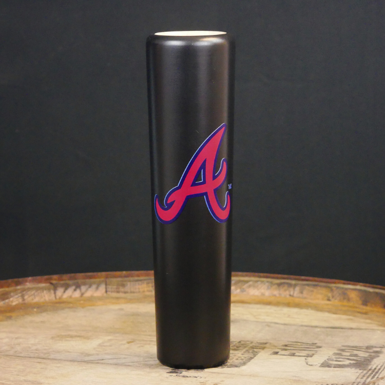 Atlanta Braves Black Dugout Mug® | Baseball Bat Mug