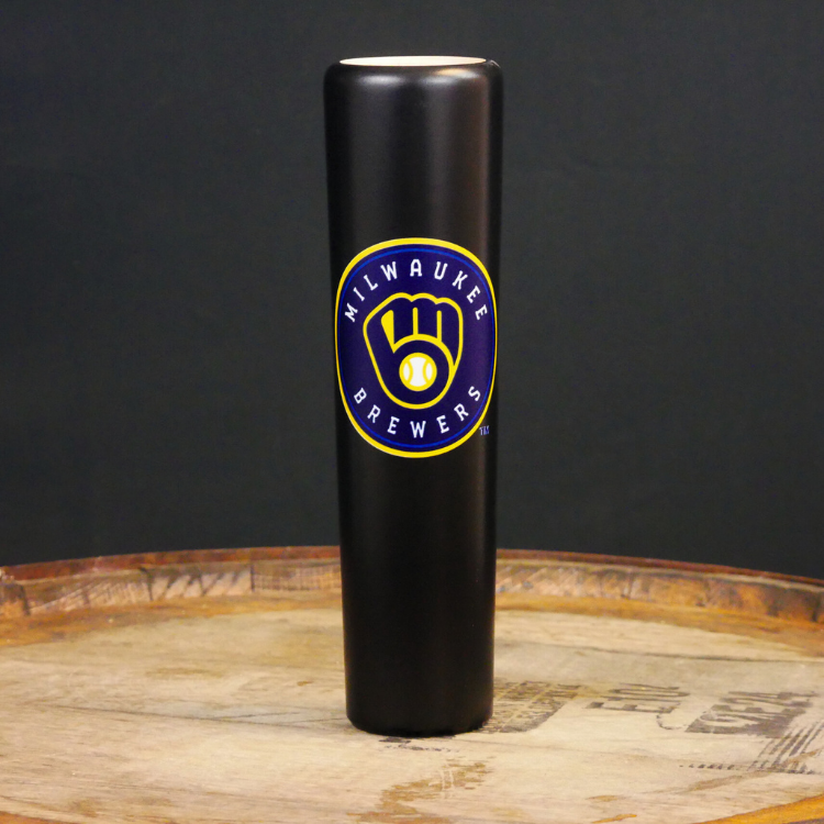 Milwaukee Brewers Black Dugout Mug® | Baseball Bat Mug