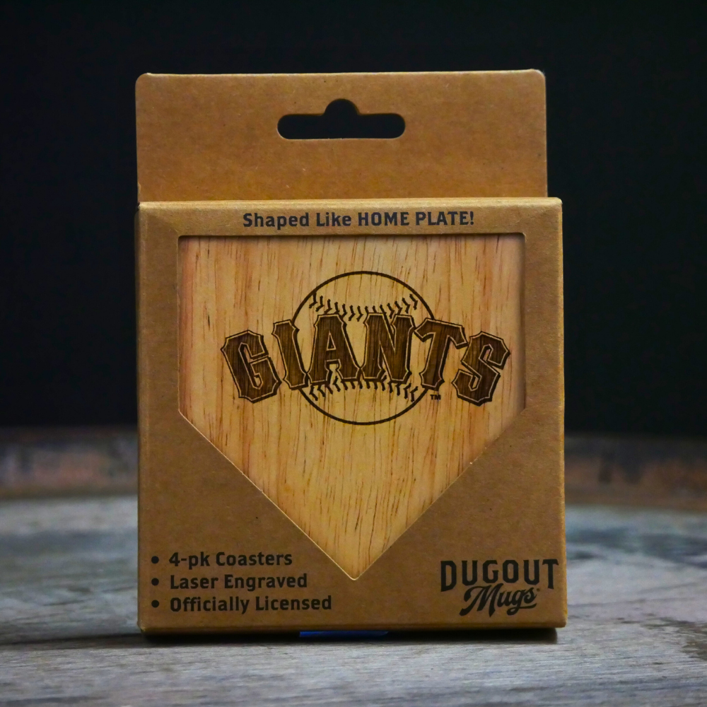 San Francisco Giants Dugout Mug® Wood Coaster