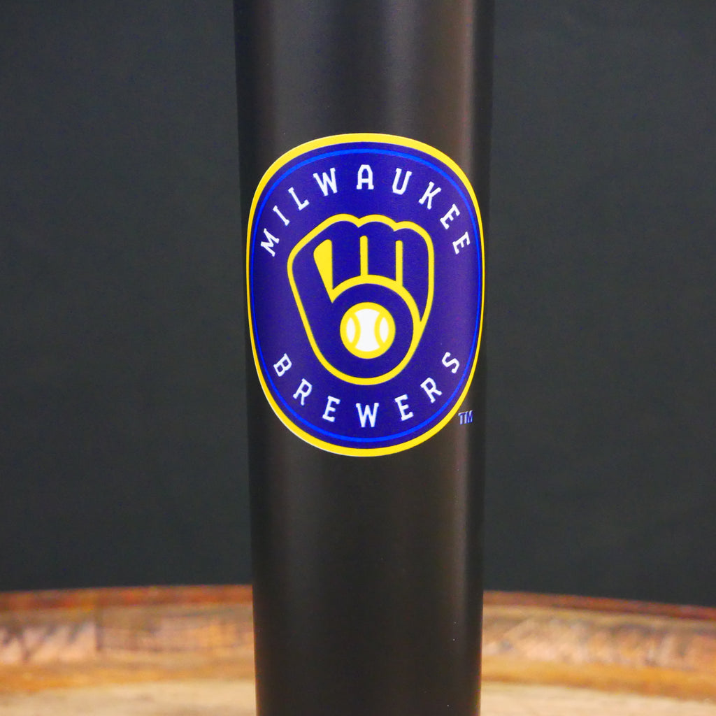 Milwaukee Brewers Black Dugout Mug® | Baseball Bat Mug