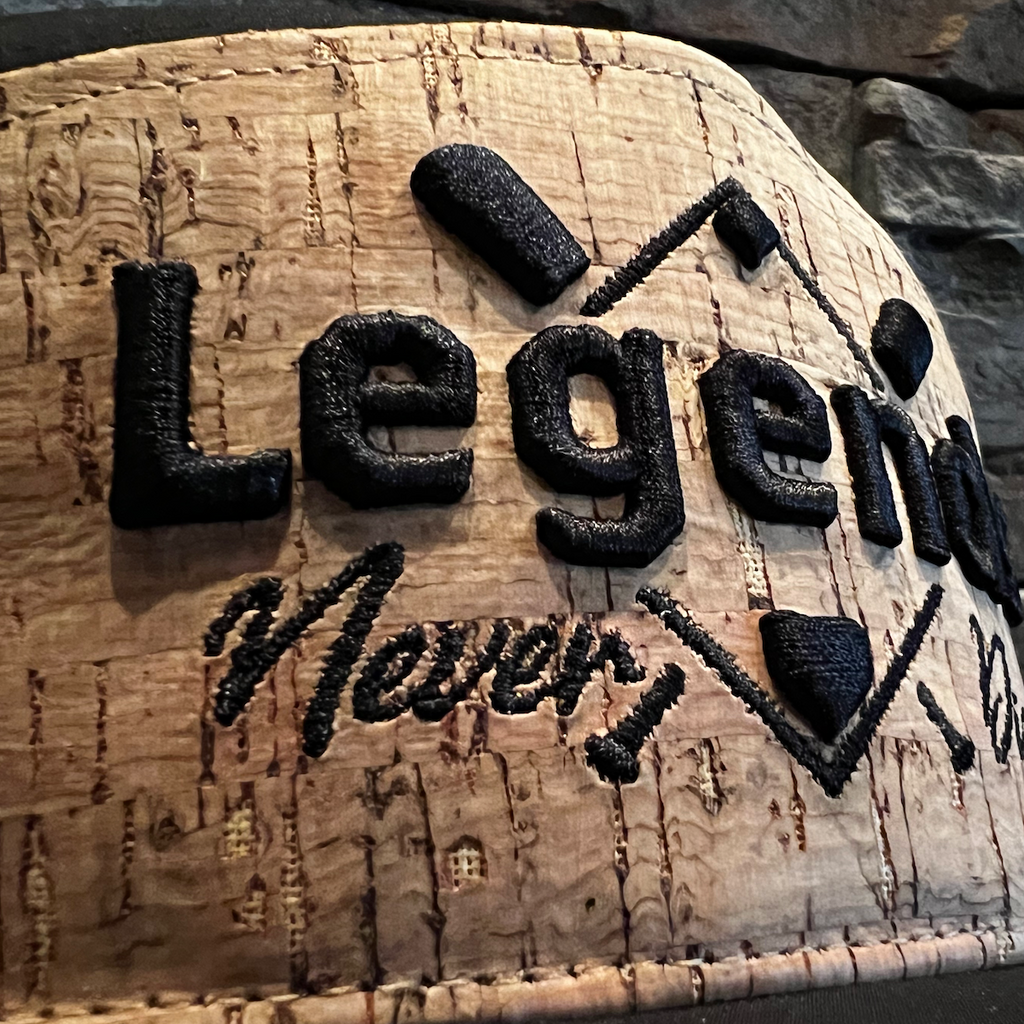 *** PRE SALE *** Legends Never Die Cork Hat with Custom Printed Bill! Receive Early December.