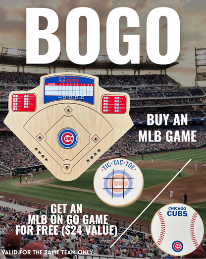 BOGO | Choose Your MLB Board Game Get a Free Tic-Tac-Toe Game
