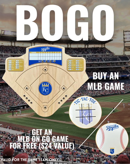 BOGO | Choose Your MLB Board Game Get a Free Tic-Tac-Toe Game