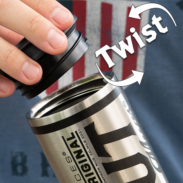 Patriotic Eagle Metal Baseball Bat Mug | Dugout Mug®