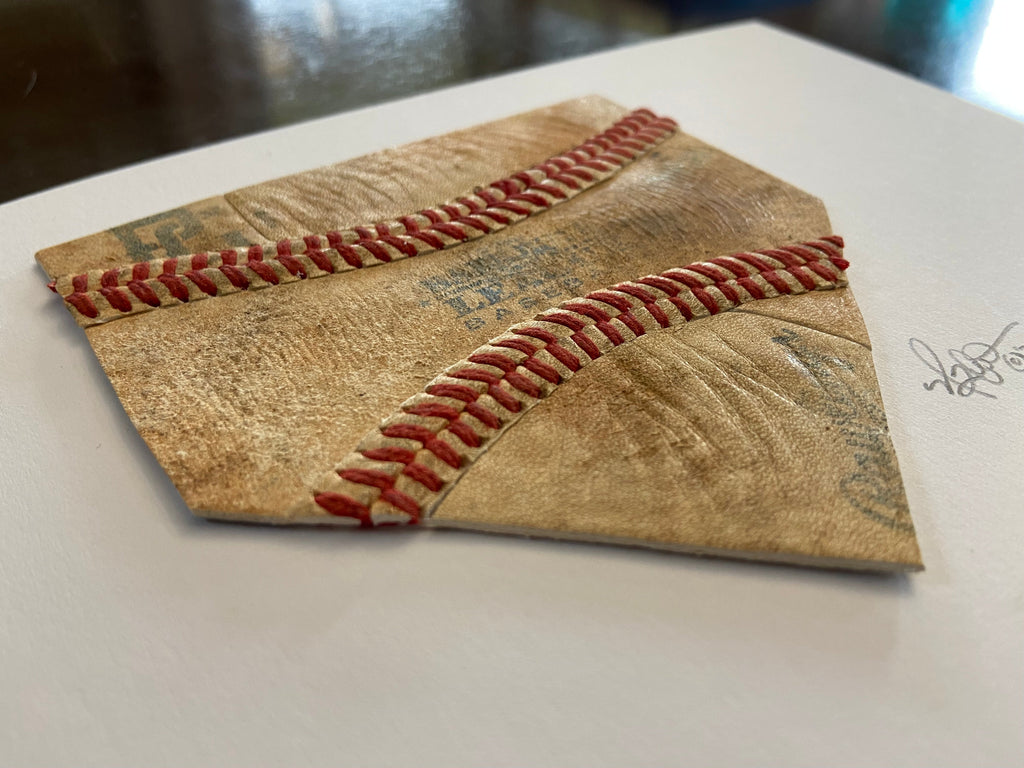 Home Plate Baseball Artwork titled “HOME”