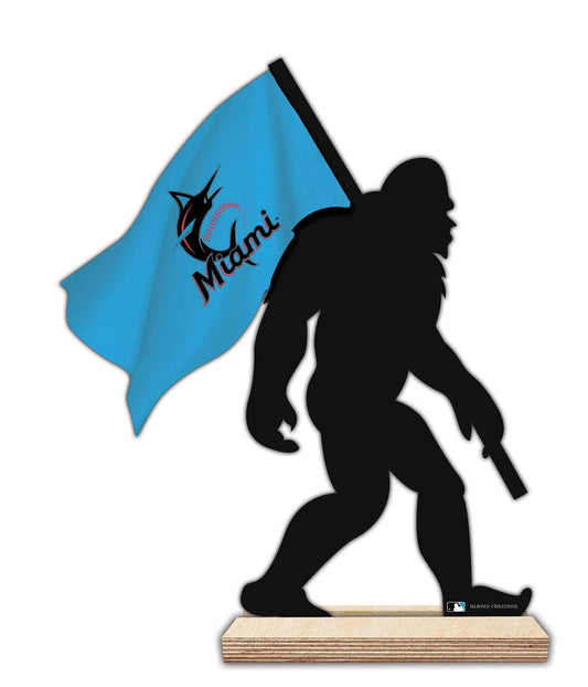 Miami Marlins 18 Inch Big foot Cutout