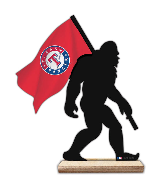Texas Rangers Color 18 Inch Big foot Cutout