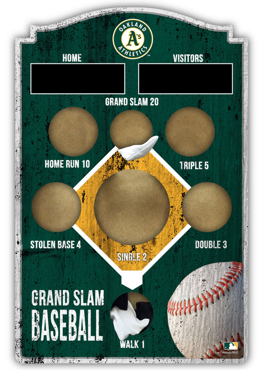 Oakland Athletics Baseball Bean Bag Toss