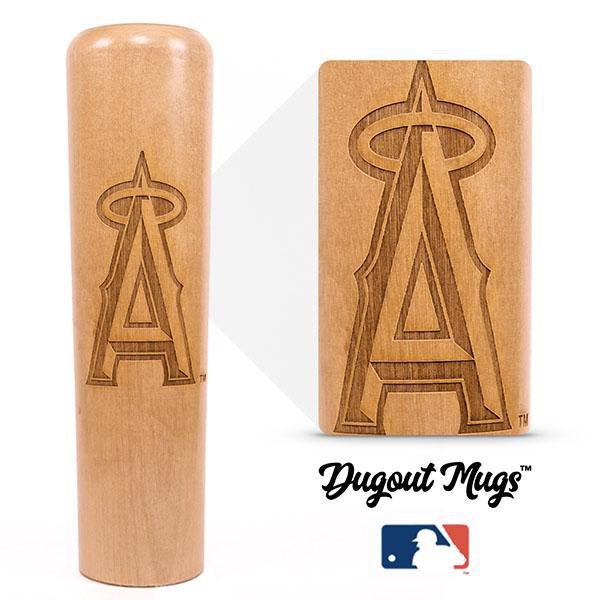 baseball bat mug Los Angeles Angels