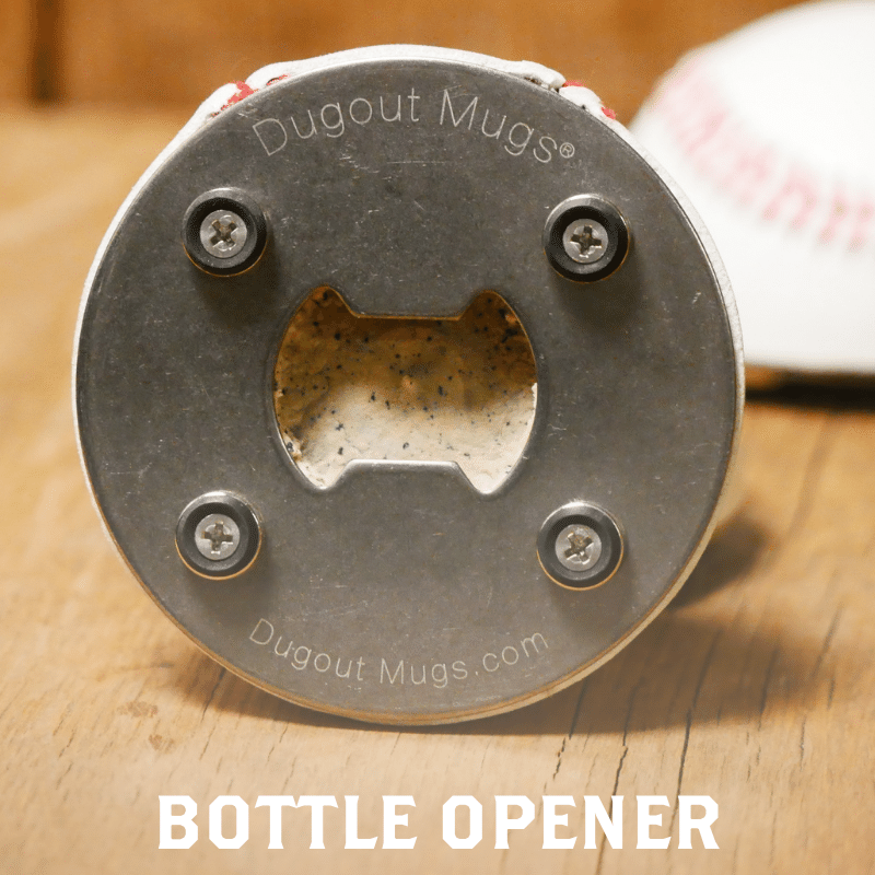 Stars and Stitches "Cutter" - Half Baseball Bottle Opener