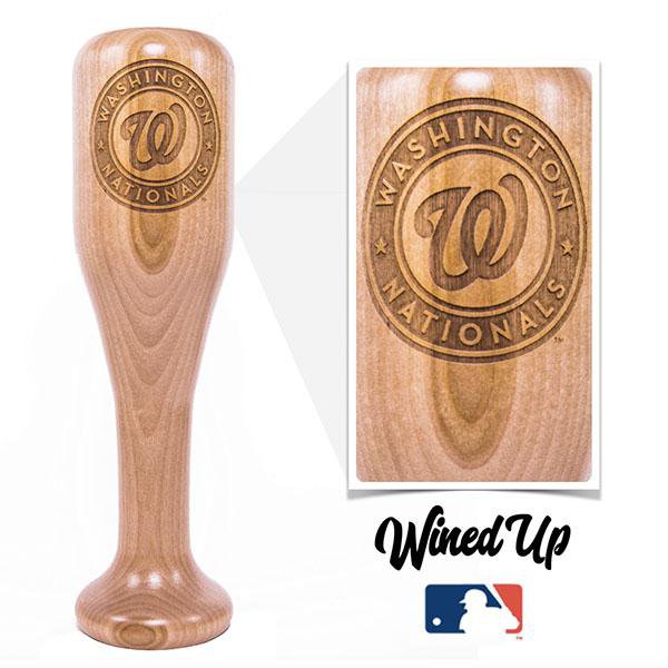 baseball bat wine glass Washington Nationals