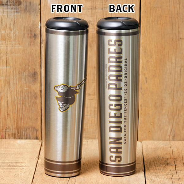 San Diego Padres Metal Dugout Mug | Stainless Steel Baseball Bat Mug