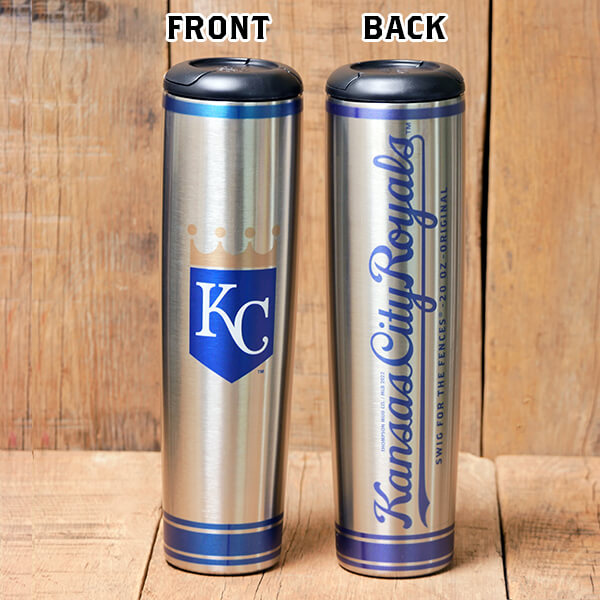 Kansas City Royals Metal Dugout Mug | Stainless Steel Baseball Bat Mug