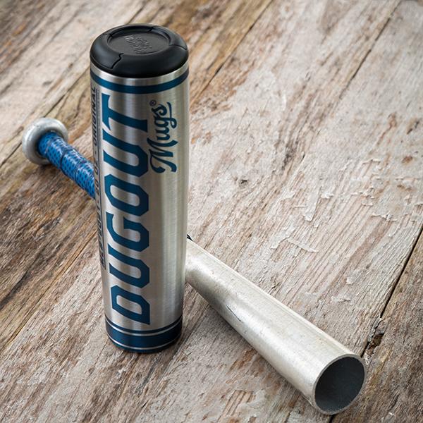 Atlanta Braves Metal Dugout Mug | Stainless Steel Baseball Bat Mug