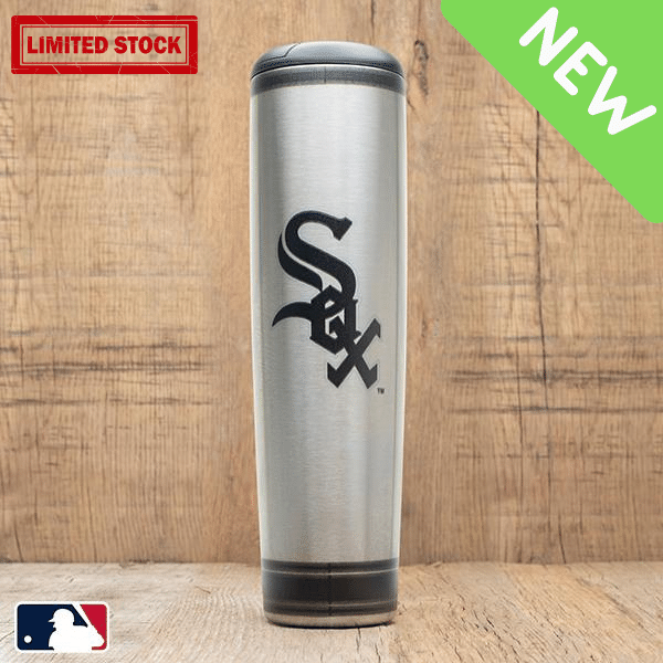 white sox metal bat mug