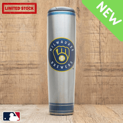 milwuakee brewers metal bat mug