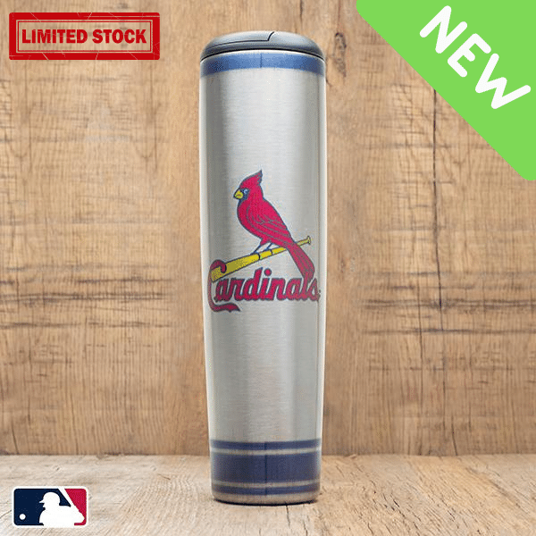 st louis cardinals metal bat mug